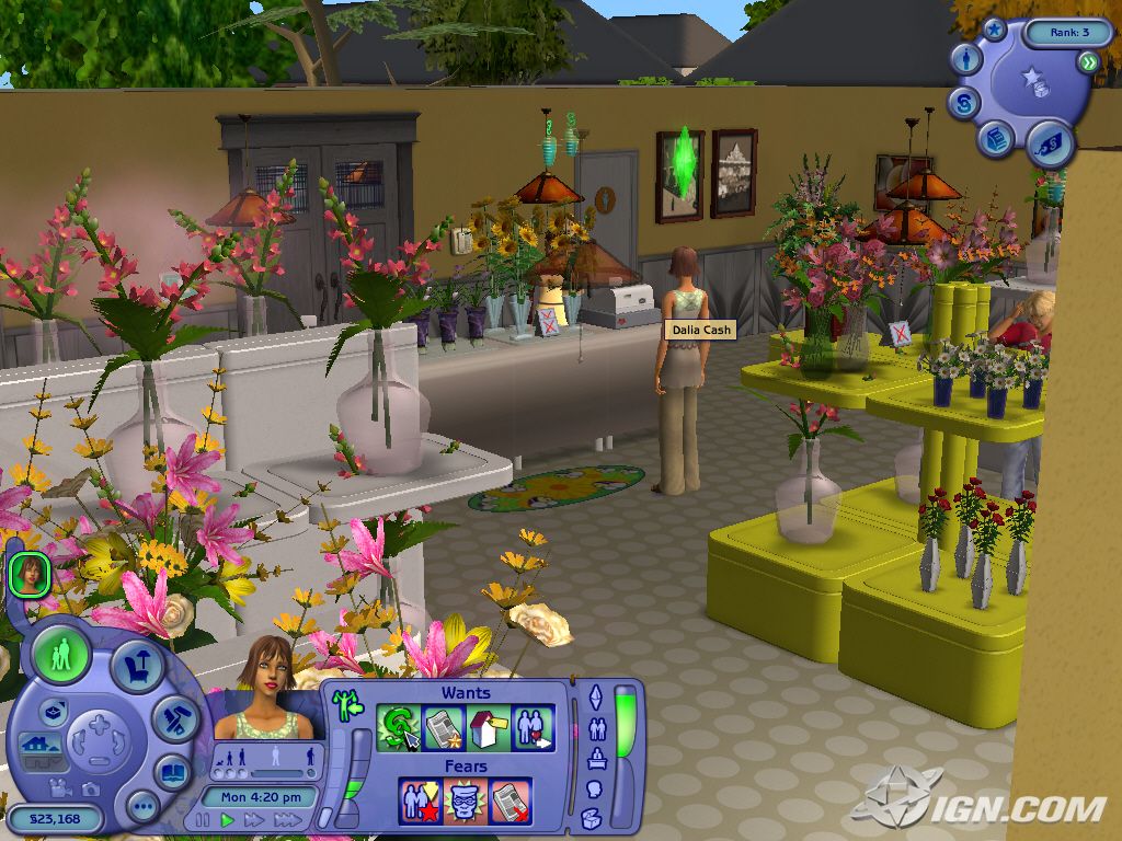Игра цветочный магазин